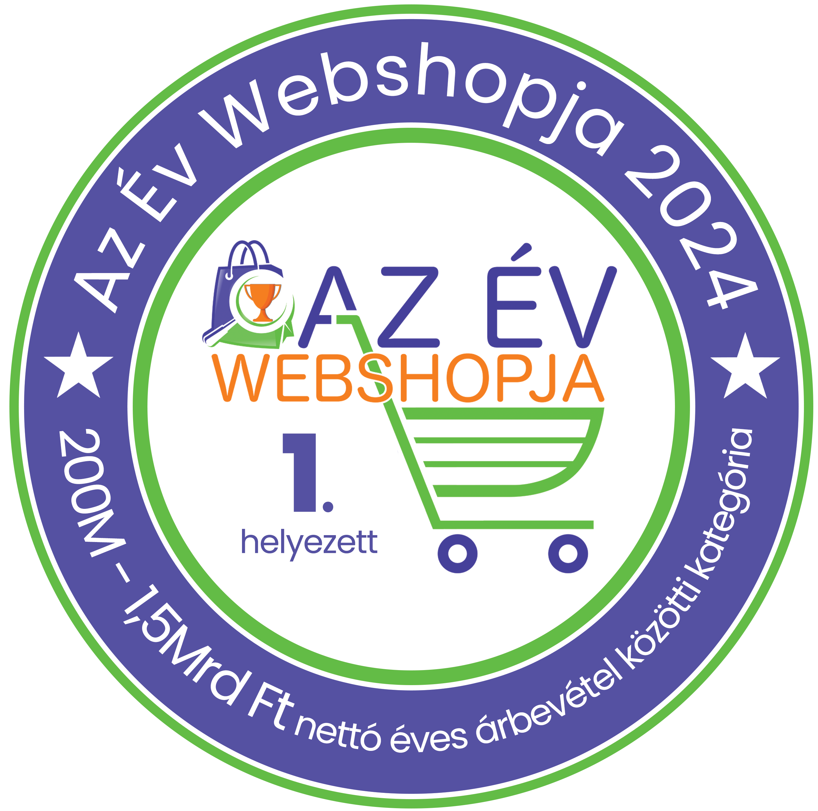 Az év webshopja bedzs
