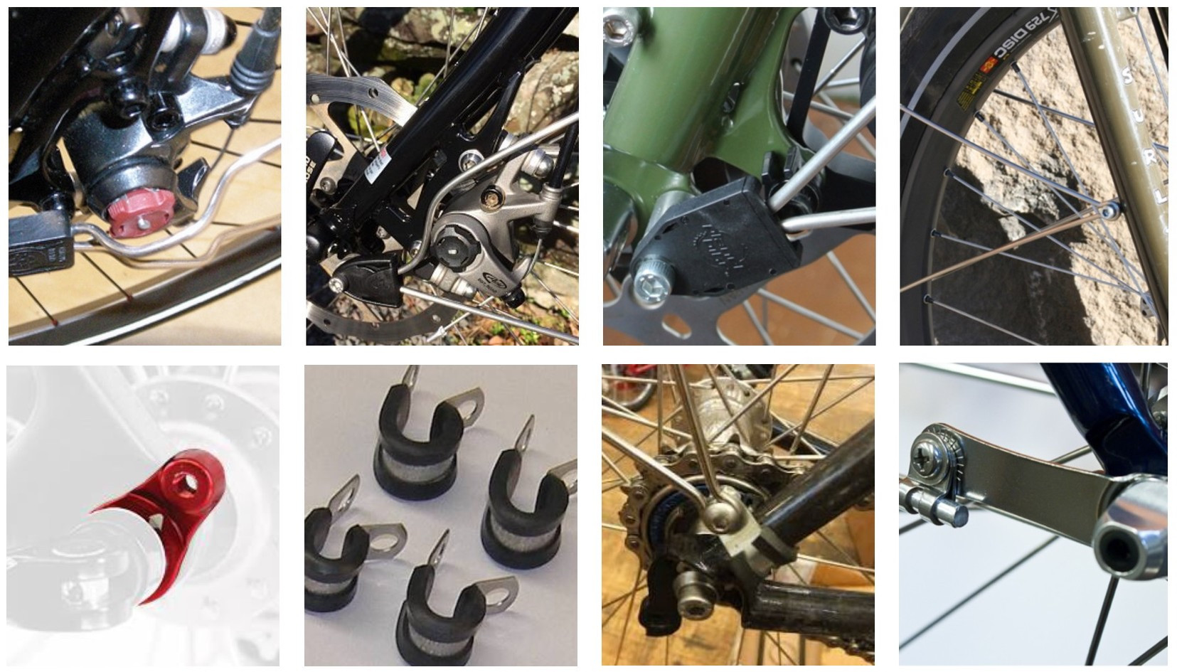 Sárvédő pálcák és rögzítések