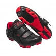 Kép 3/4 - FLR F-65 III MTB kerékpáros cipő, SPD, fekete-piros, 38-as