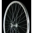 Kép 1/2 - SNM-Assess 26-os (559 mm) MTB első kerék, csavaros tengellyel, ezüst színű