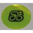 Kép 1/2 - Csepel Logo fényvisszaverő matrica, 1 db, 70 mm, sárga