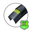 Kép 3/3 - Kenda K935 Khan 26 x 1,75 (47-559) külső gumi (köpeny), K-Shield Plus (5 mm) defektvédelemmel, reflexcsíkos