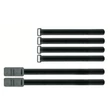 Kép 2/4 - SKS Cage Shifter Plus kulacstartó pozícionáló adapter, oldalsó rögzítőfülekkel, műanyag, fekete