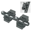 Kép 1/4 - SKS Cage Shifter Plus kulacstartó pozícionáló adapter, oldalsó rögzítőfülekkel, műanyag, fekete
