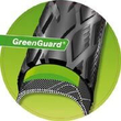 Schwalbe Marathon HS420 622-25 (700x25c) külső gumi (köpeny), defektvédett (GreenGuard), reflexcsíkos, 520g
