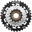 Kép 1/2 - Shimano Tourney MF-TZ510-7 MegaRange 14-34-es menetes racsni, indexes, 7s