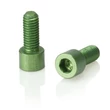 Kép 1/3 - XLC BC-X02 színes kulacstartó csavar, alumínium, párban, lime színű