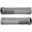 Kép 1/4 - Peaty's Monarch Knurl bilincses gumi markolat, 138 mm, vékony, szürke, fekete bilinccsel