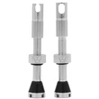 Kép 1/4 - Peaty's-Chris King tubeless presta szelep, 42 mm, párban, ezüst