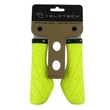 Kép 2/2 - Velotech ergonomikus bilincses markolat, 135 mm, neonsárga, fekete bilinccsel