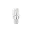 Kép 1/2 - Spyral fékbowden állító csavar fékkarba, alu, 10 mm, 1 db, ezüst színű