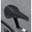 Kép 1/4 - Spyral Sport anatomikus komfort nyereg, 255x170 mm, 3D szilikon borítás, fekete
