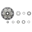 Kép 4/4 - Shimano XT CS-M8200 kazettás lánckeréksor, 12s, 10-51T, MicroSpline, alu-acél 463g, ezüst-fekete, OEM kiszerelés