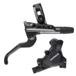 Kép 1/5 - Shimano XTR BR-MT805 és BL-M9200 hidraulikus tárcsafék szett, hátsó, flat mount, 1700 mm