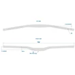 Kép 6/6 - Ritchey Trail Logic-E Rizer hajlított MTB kormány, 31,8x780x20 mm, alu, 325g, fekete
