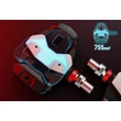 Kép 2/4 - Favero Assioma PRO RL-2 wattmérős országúti patentpedál, Look Keo kompatibilis, 260g, fekete