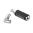 Kép 2/2 - Lezyne Trigger Drive CO2 minipumpa, minden szeleptípushoz, 16g patronnal, ezüst színű
