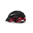 Kép 2/2 - MET Veleno unisex bukósisak, M-es méret (56-58 cm), fekete-metál piros