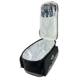 Kép 2/2 - Velotech egy részes túratáska hátsó csomagtartóra, felülre, thermo béléssel, 13,5L, fekete