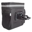 Kép 3/3 - M-Wave Utrecht Travel Handlebar bag kormányra szerelhető, gyorszáras, térképtartós táska, 10L, fekete
