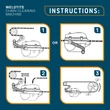 Kép 4/4 - Weldtite Chain Cleaning 06017 lánctisztító, láncmosó készlet, átlátszó