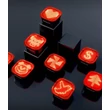 Kép 2/7 - Cyclami CY180T USB-ről tölthető hátsó lámpa, féklámpa funkcióval, távirányítós, irányjelzős, emoji, gumipántos, fekete