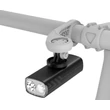 Kép 4/5 - Cyclami CYC2200 USB-ről tölthető első lámpa, alu házas, gumipántos, power bank, 2200 lumen, fekete