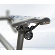 Kép 1/5 - Cyclami S11 lámpatartó konzol nyeregpálcára, műanyag, hátsó, Garmin, fekete