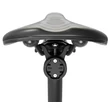 Kép 2/5 - Cyclami S11 lámpatartó konzol nyeregpálcára, műanyag, hátsó, Garmin, fekete