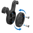 Kép 3/5 - Cyclami S11 lámpatartó konzol nyeregpálcára, műanyag, hátsó, Garmin, fekete
