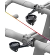 Kép 3/5 - Cyclami S5 computer tartó konzol kormányra, alu, GoPro, Garmin, fekete
