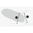 Kép 5/5 - Topeak Backloader vízálló bikepacking nyeregtáska, 10L, tépőzáras, fekete