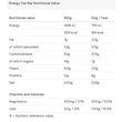 Kép 3/3 - Amacx Energy Oat Bar Banana energia szelet, 50g, 1db, banán ízű