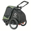 Kép 5/10 - Hamax Pluto M kisállat és kutyaszállító kerékpáros utánfutó, kutyakocsi, rugózott, 35kg, zöld-fekete