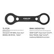 Kép 3/3 - Enlee integrált középcsapágy kihajtó szerszám, 39-46mm, BB93, SRAM DUB, karos, alu, fekete