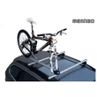 Kép 2/3 - Menabo Bike Pro alumínium kerékpár szállító, első kerék kivételével, tetőre, keresztlécre, ezüst