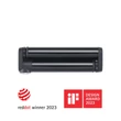 Kép 1/6 - BBB BMP-102 DoubleShot alumínium minipumpa, 8 bar, presta szelephez, fekete színű
