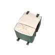 Kép 3/6 - Basil Flair Double Bag két részes táska csomagtartóra, oldalra, 2x17L, zöld