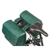 Kép 4/6 - Basil Flair Double Bag két részes táska csomagtartóra, oldalra, 2x17L, zöld