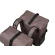 Kép 6/7 - Basil Move Double Bag két részes táska csomagtartóra, oldalra, 2x15L, barna