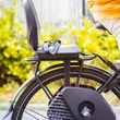 Kép 1/6 - Bobike One Junior gyerekülés hátra, csomagtartóra, 9-35kg, fekete