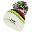 Kép 1/3 - Santini Big Bobble UCI sapka, fehér- szivárványszínű