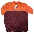 Kép 1/2 - Pearl Izumi Quest férfi rövid ujjú mez, bordó-narancssárga, M-es méret