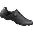 Kép 1/6 - Shimano SH-XC302 Wide MTB SPD kerékpáros cipő, széles, fekete, 43-as