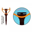 Kép 3/4 - Pepi's Lufty 2 tubeless presta szelep, insert kompatibilis, 80 mm, párban, fekete