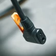 Kép 2/7 - SKS Air X-Plorer 10.0 acél műhelypumpa, minden szeleptípushoz, 10 bar, fekete-narancs