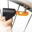 Kép 4/7 - SKS Air X-Plorer 10.0 acél műhelypumpa, minden szeleptípushoz, 10 bar, fekete-narancs