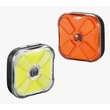 Kép 1/7 - Ravemen FR150 és CL06 USB-ről tölthető LED-es lámpa szett (első + hátsó), fekete-sárga