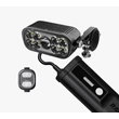 Kép 1/5 - Ravemen XR6000 USB-ről tölthető LED-es első lámpa, 6000 lumen, fekete