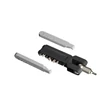 Kép 2/2 - Tacx Mini Allen Key set marokszerszám, 9 funkciós, szürke-fekete